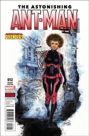 Astonishing Ant-Man issue 12-B Siya Oum Defenders Cover