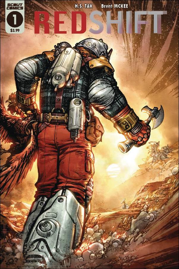 Redshift issue 1-B Zach Howard Cover