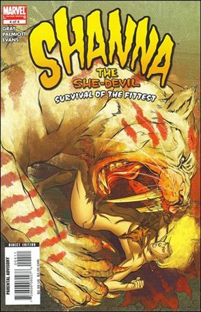 Shanna the She Devil: Survival of the Fittest Cover Image 2