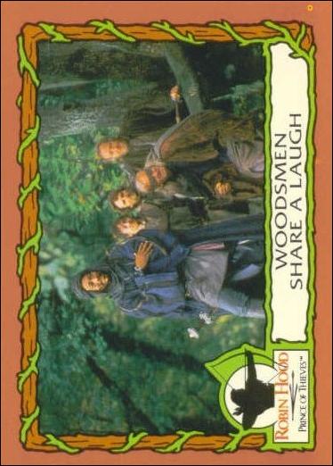 Robin Hood, Prince of Thieves (Base Set) card 32 Woodsmen Share A Laugh