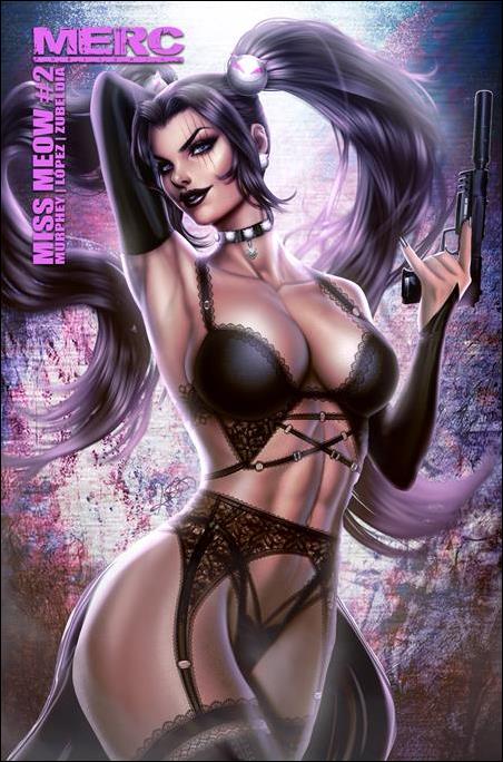 Miss Meow (2022) issue 2-C Ariel Diaz Cover 1:25
