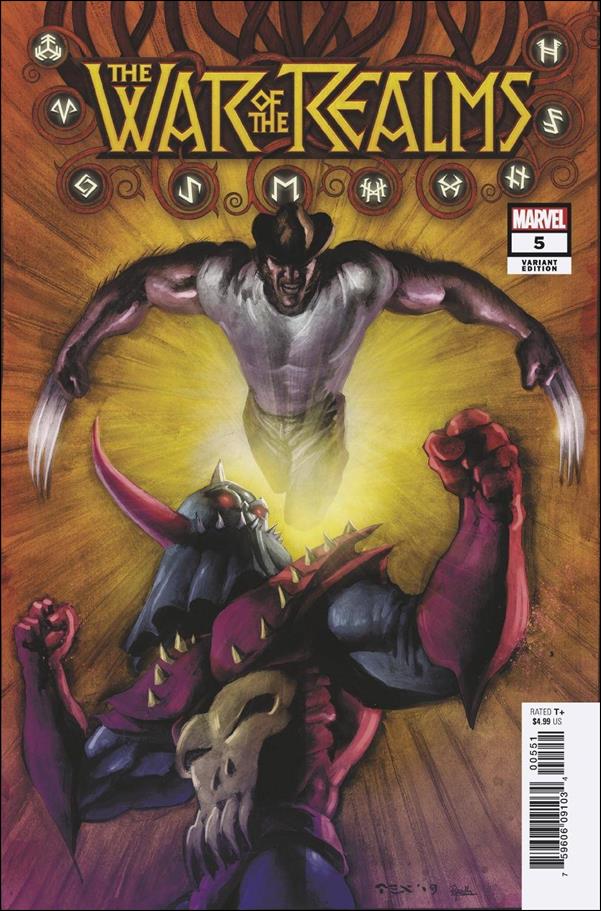 War of the Realms issue 5-F Mark Texeira 1:50 Cover