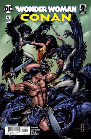 Wonder Woman/Conan issue 6 Darick Robertson Cover