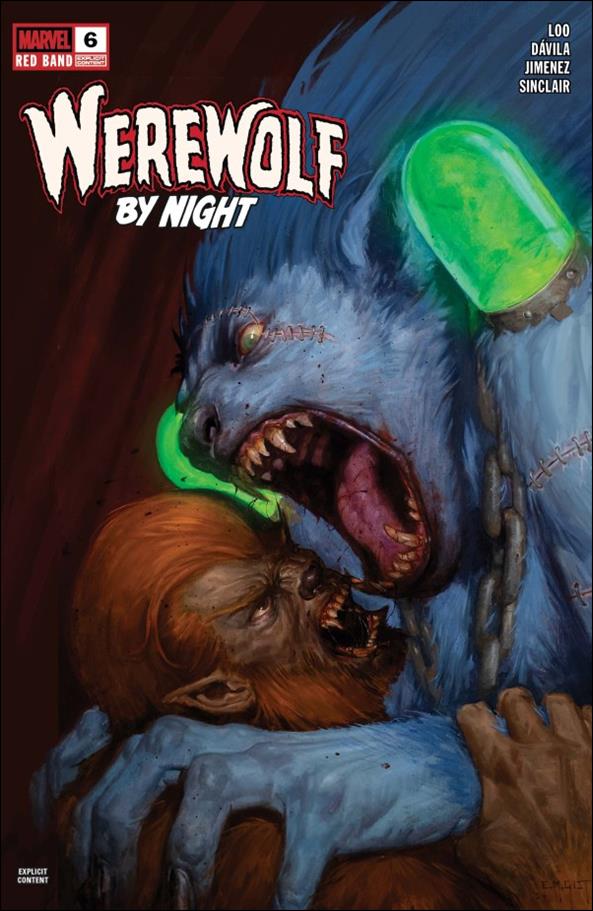 Werewolf by Night (2024) issue 6-B Erik M. Gist Cover (Unbagged)