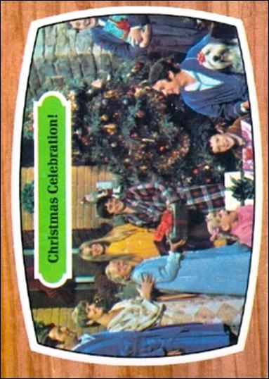 Brady Bunch (Base Set) card 25 Christmas Celebration!