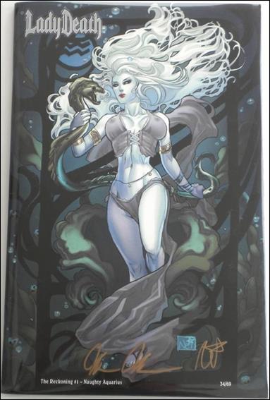 Lady Death: The Reckoning issue 1-I Naughty Aquarius Edition 1/69