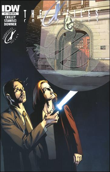 X-Files: Conspiracy issue 1-B Andrew Currie Ghostbusters GitD Sub Cover