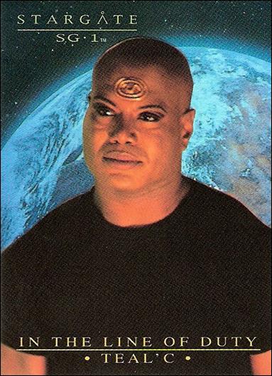 Stargate SG-1: Season 7 (In the Line of Duty - Teal'c Subset) card T6 Out of Mind/Into the Fire