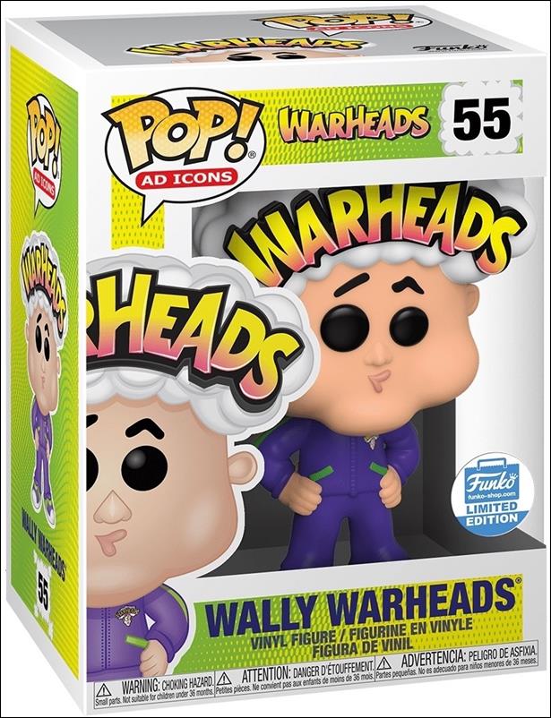 POP! Ad Icons figure 55 Wally Warheads Funko Shop Exclusive