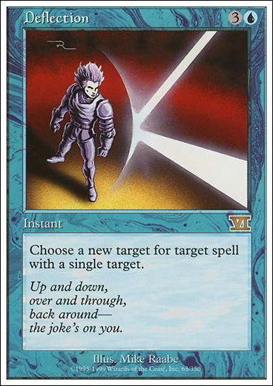 Magic the Gathering: 6th Edition (Base Set) card 63 Deflection