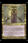 Magic the Gathering: Scourge (Base Set) card 138 Karona, False God
