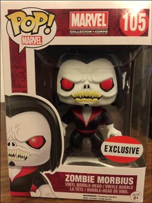 POP! Marvel figure 105 Zombie Morbius