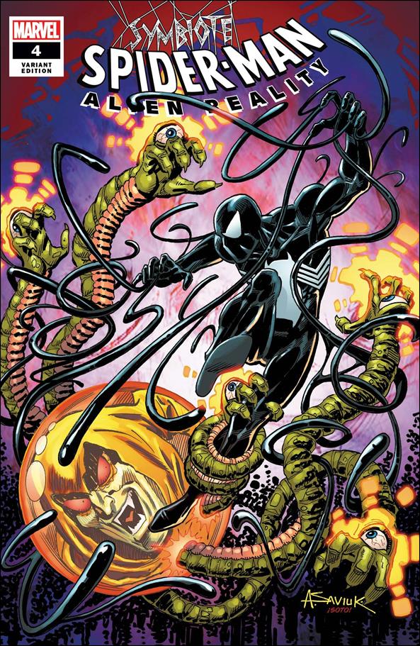 Symbiote Spider-Man: Alien Reality issue 4-D Alex Saviuk 1:25 Cover