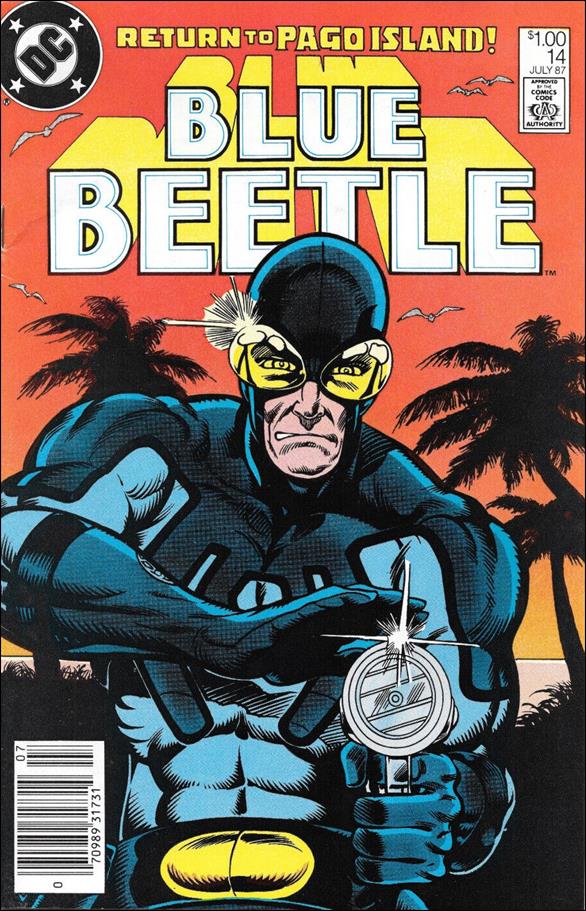 Blue Beetle (1986) issue 14-C Canadian Price Cover