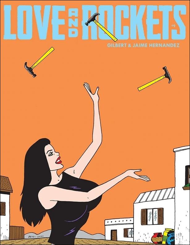 Love and Rockets (2016) issue 9-B Gilbert Hernandez Cover 1/500