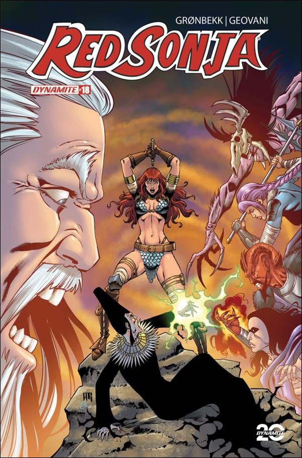 Red Sonja (2023) issue 18-D Walter Geovani Cardstock Cover