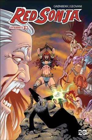 Red Sonja (2023) issue 18-D Walter Geovani Cardstock Cover