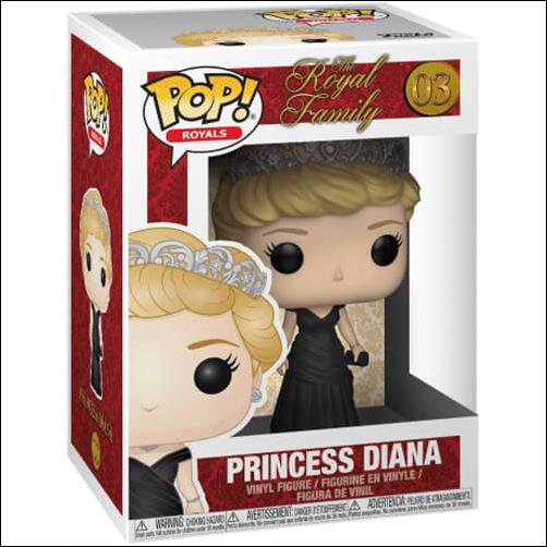 Pop! Royals  figure 3 Princess Diana (Black Dress)