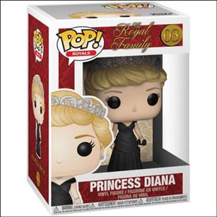 Pop! Royals  figure 3 Princess Diana (Black Dress)