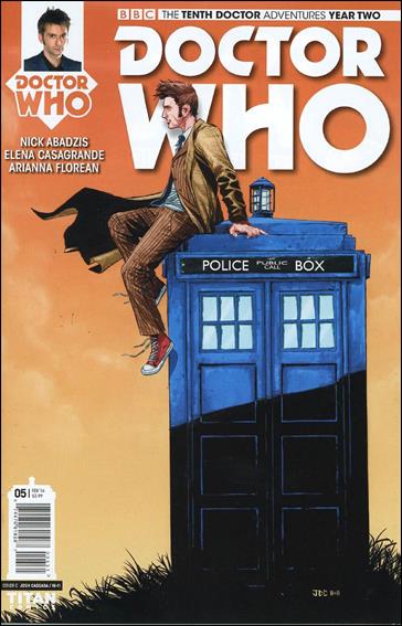 Doctor Who: The Tenth Doctor Year Two issue 5-C Joshua Cassara Cover
