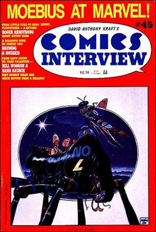 David Anthony Kraft's Comics Interview issue 45