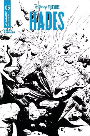 Disney Villains: Hades issue 5-F Jae Lee 1:10 Line Art Cover