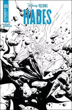 Disney Villains: Hades issue 5-F Jae Lee 1:10 Line Art Cover