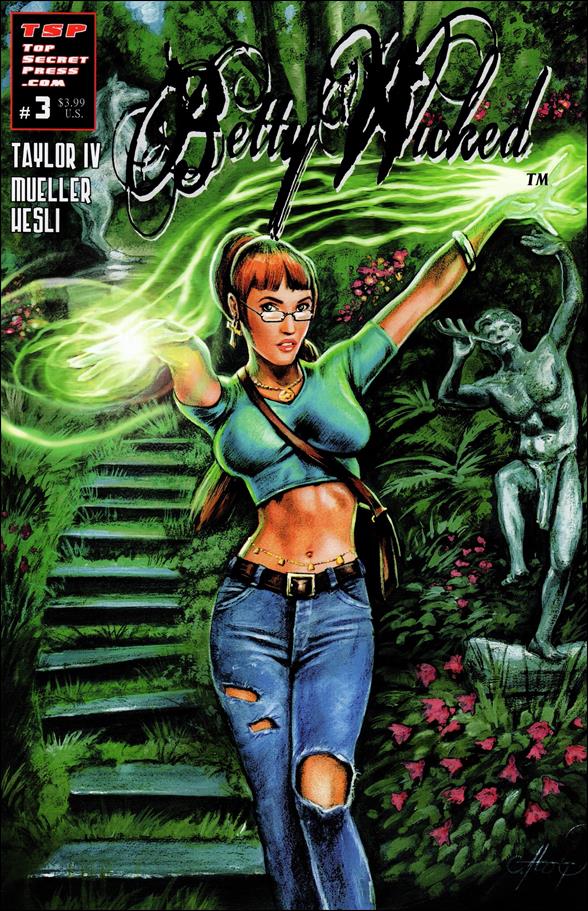Betty Wicked issue 3-B Claudio Aboy Cover