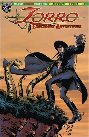 Zorro: Legendary Adventures issue 2 Standard Cover