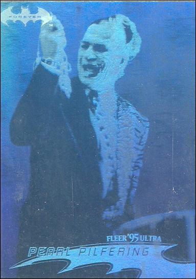 Batman Forever Fleer Ultra (Hologram Subset) card 34 Pearl Pilfering