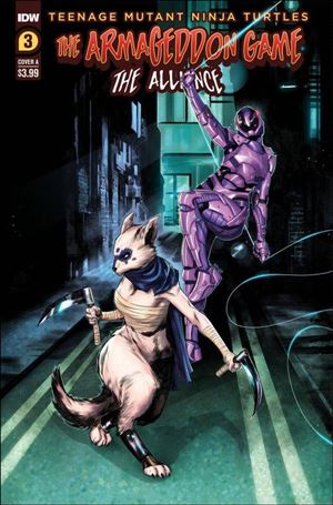 Teenage Mutant Ninja Turtles: The Armageddon Game - The Alliance issue 3 Roi Mercado Cover
