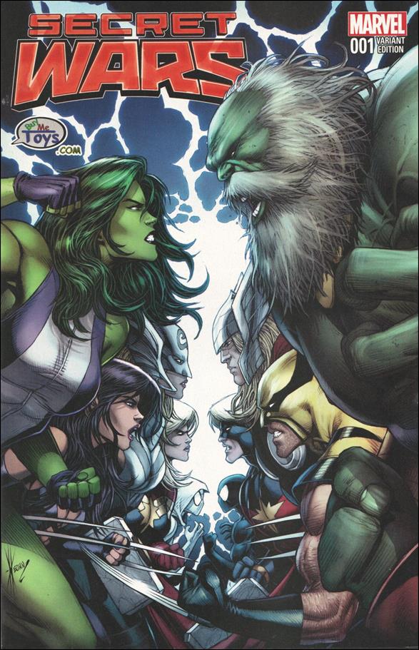 Secret Wars issue 1-TF Dale Keown Buy Me Toys Cover