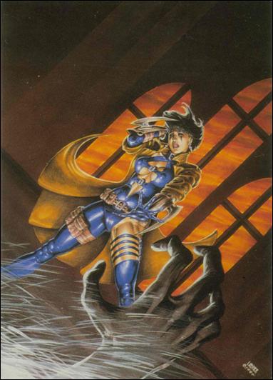 Joseph Michael Linsner: Dawn & Beyond (Base Set) card 62 Razor's Torment