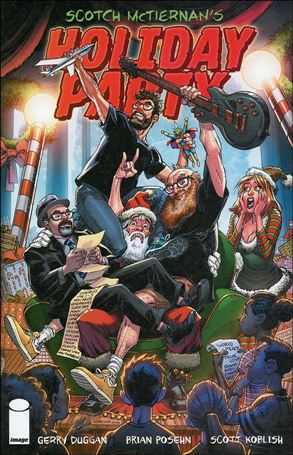 Scotch McTiernan's Holiday Party issue 1-B Santa Cover