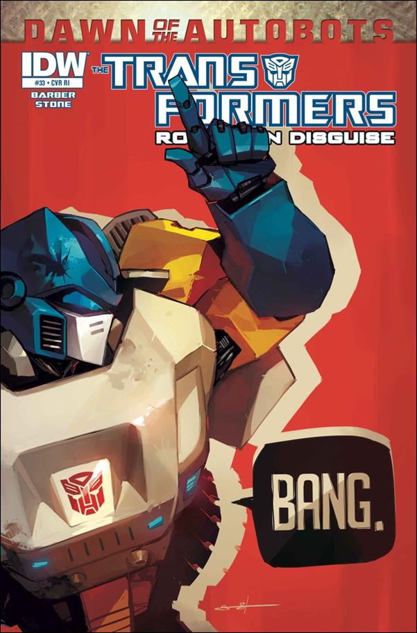 Transformers: Robots in Disguise (2012) issue 33-C Sarah Stone 1:10 Cover