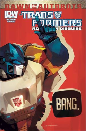 Transformers: Robots in Disguise (2012) issue 33-C Sarah Stone 1:10 Cover