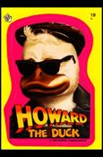 Howard the Duck (Movie) (Sticker Subset) card 19