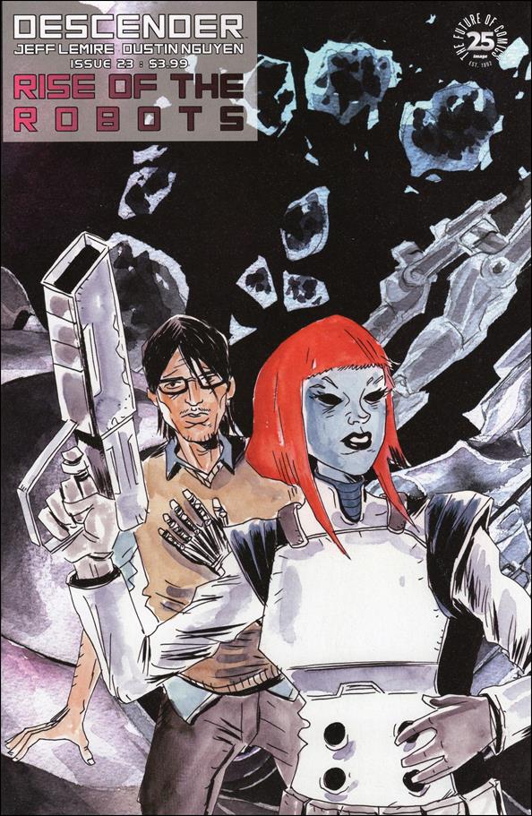 Descender issue 23-B Jeff Lemire Cover