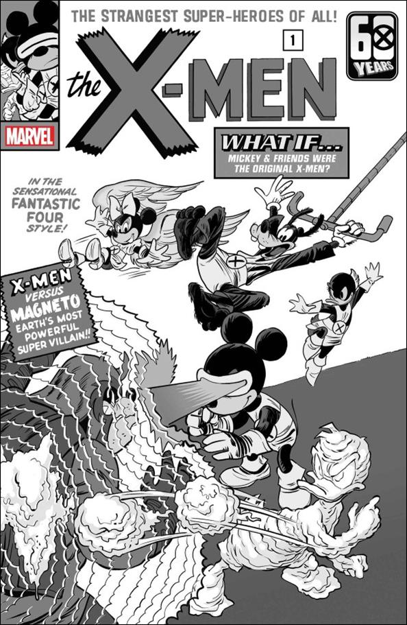 Amazing Spider-Man (2022) issue 43-E Lorenzo Pastrovicchio 1:100 Disney100 B&W Cover