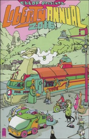 CBLDF Presents Liberty Annual issue 2016-B Brandon Graham Cover