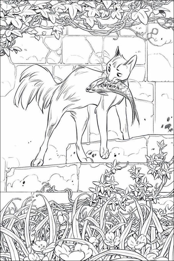 Animal Castle issue 3-D 1:20 Wraparound Virgin Cover