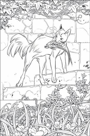 Animal Castle issue 3-D 1:20 Wraparound Virgin Cover