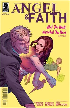 Angel & Faith issue 24 Steve Morris Cover