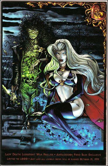 Lady Death: Judgement War: Prelude issue 1-B Fiend Bash Cover 1/1000