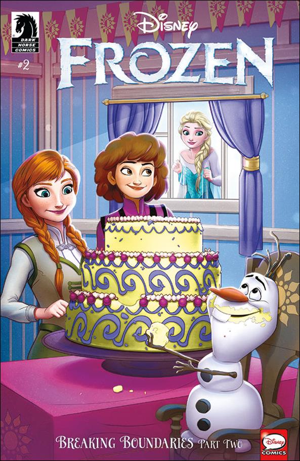 Disney Frozen: Breaking Boundaries issue 2-B Eduardo Francisco Cover