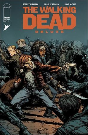 Walking Dead Deluxe issue 106 David Finch Cardstock Cover