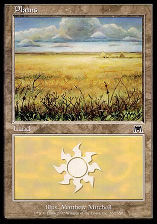 Magic the Gathering: Onslaught (Base Set) card 332 Plains