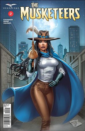 Musketeers issue 2-C Alfredo Reyes Cover