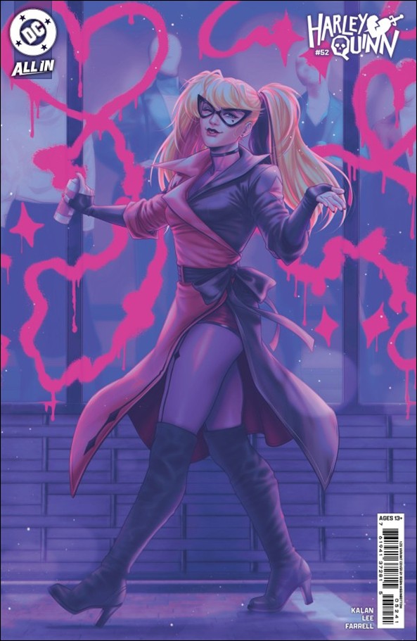 Harley Quinn (2021) issue 52-E Robin Higginbottom 1:25 Cardstock Cover