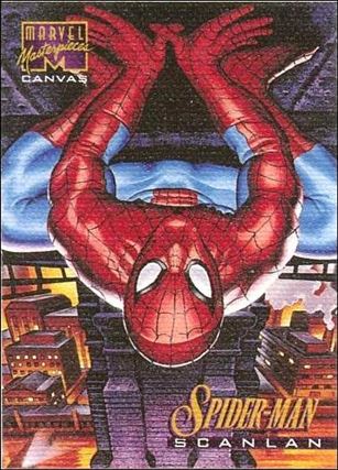 1995 Marvel Masterpieces (Canvas Subset) card 20 Spider-Man